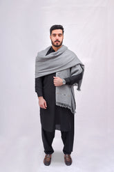 Gray Pashmina Shawl
