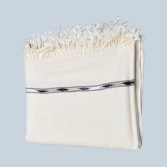 Australian Wool White Shawl - Pure Elegance and Versatility