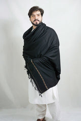 Urbun Wool Special Shawl - Timeless Elegance in Black